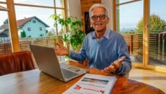 Niklaus Mettler (69) wurde von der Mietwagenfirma dreist abgestraft, kämpft um sein Geld.