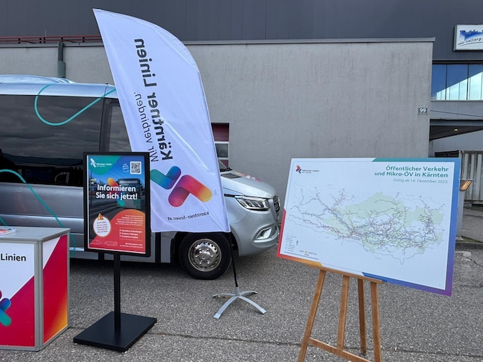 Gleich am Eingang des Markgeländes ist der Infopoint.