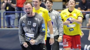Lukas Domevscek überstand einen Hodentumor, zuletzt war der Goalie der Kremser Held.