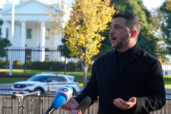 Selenskyj nach dem Treffen mit Trump