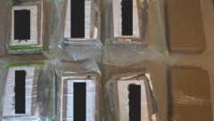 Die Polizei konnte rund neun Kilo Kokain sicherstellen.