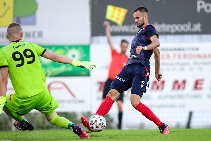 Daniel Kalajdzic sorgte für den vspäten Ausgleich für den Sportclub.