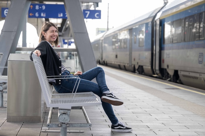 Chrissi Buchmasser widmet dem Thema Zügen viel Zeit und freut sich auf die Jungfernfahrt mit der ...