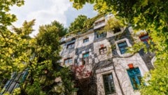 Das Hundertwasserhaus wurde von Millionen Menschen besucht.