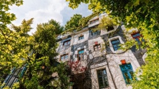 Das Hundertwasserhaus wurde von Millionen Menschen besucht.