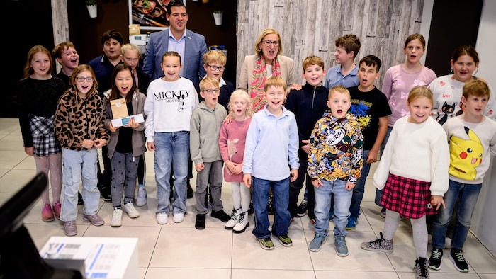 Landeshauptfrau Johanna Mikl-Leitner zu Besuch in Wolkersdorf im Weinviertel.