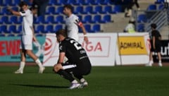 Bregenz (im Bild Tamar Crnkic) musste gegen Amstetten mit einem 0:2 vom Platz.