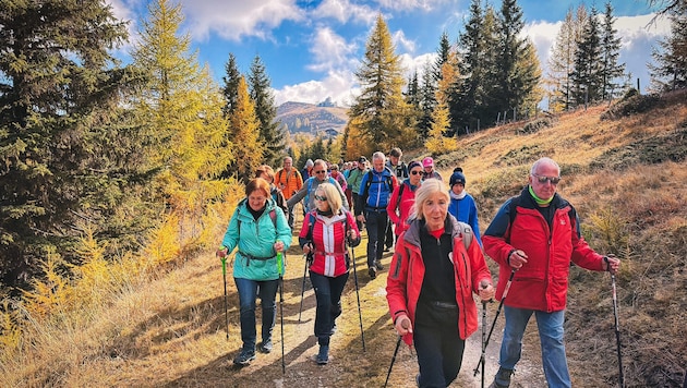 Der Franz Klammer-Wandertag ist längst eine liebgewonnene Tradition in Bad Kleinkirchheim.