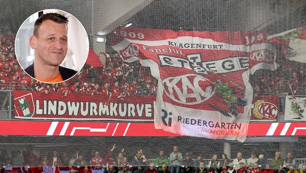 Herbert Jerich wollte im ärgsten Fall den Klagenfurter Fans 250 Tickets für den Auswärtssektor ...