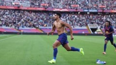 Ronald Araujo traf in der Nachspielzeit.