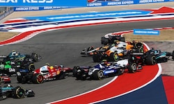 Massencrash im Austin-Sprint