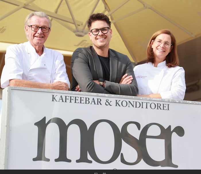 In Seekirchen: Papa Walter und Tochter Martina Moser, Harald Soyer