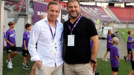 Im Sommer kam Mario Brkljaca (li.) als Sportchef nach Klagenfurt.