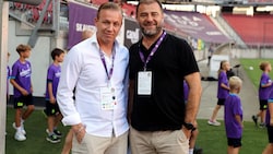 Im Sommer kam Mario Brkljaca (li.) als Sportchef nach Klagenfurt.
