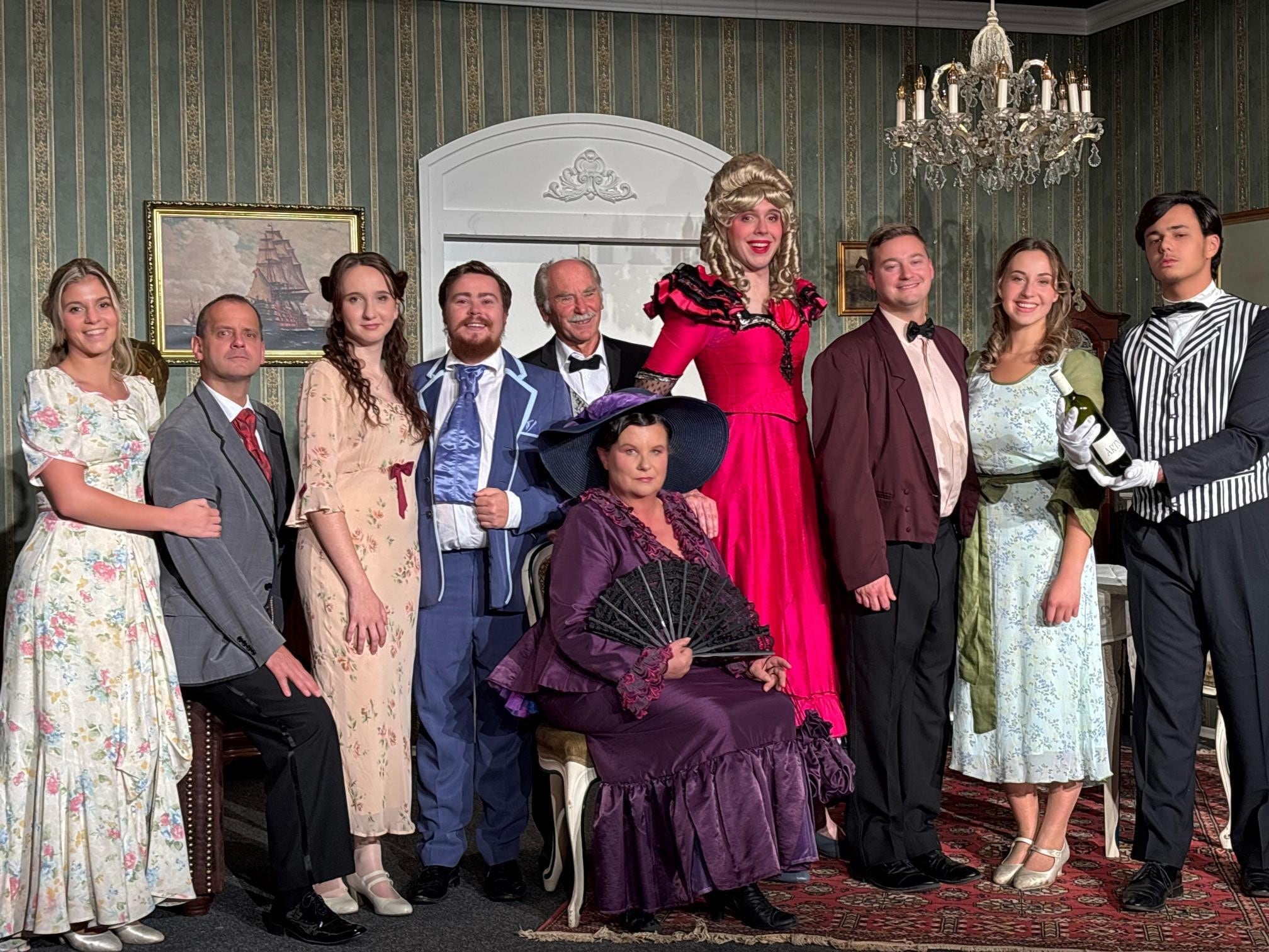 Das Ensemble des diesjährigen Herbststückes der Burghofspiele Friesach feiert am 24. Oktober ...