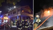 Rund 120 Einsatzkräfte waren vor Ort.