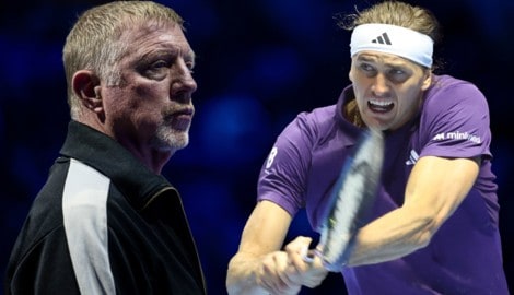 Nach Boris Becker (l.) hat Deutschland mit Alexander Zverev (r.) wieder eine Nummer eins.