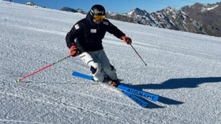 Claudio Andreatta steht seit zwei Wochen wieder auf seinen Skiern.