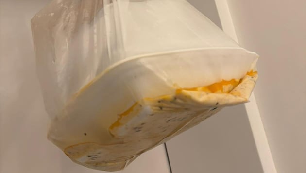 So sah die Lieferung aus.