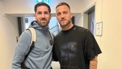 Aleksandar Vucenovic traf Marko Arnautovic.