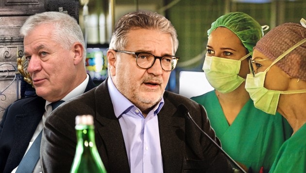 Hacker (Mitte) beklagt, dass die Stadt Wien pro Jahr auf 450 Millionen Euro Mehrkosten ...