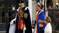 Prinz William und Prinzessin Kate bei der Krönung von König Charles – bei seiner eigenen Krönung ...