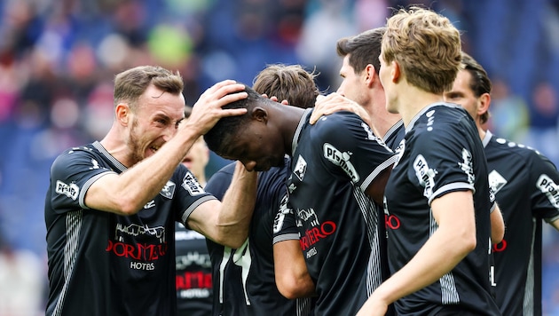 SCR Altach were delighted with their point in Salzburg.