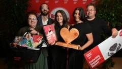 Daliborka Wirnsberger (zweite von rechts) inmitten ihrer Familie vergangenes Jahr bei der ...
