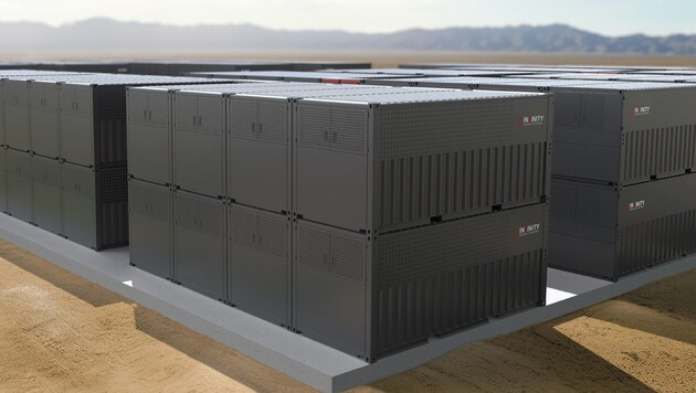 Die Großspeicher mit Vanadium sollen entlasten und auch die Unabhängigkeit vom Ausland ...