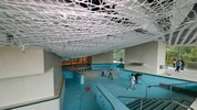 Mit einem Sicherungsnetz konnte zumindest im Winter 2024 aufgesperrt werden.