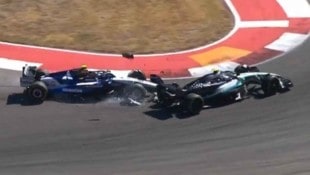 Carlos Sainz und Kimi Antonelli kamen einander zu nahe.