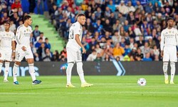Real Madrid (mit David Alaba ganz links) mühte sich zur Rückeroberung der Tabellenführung.