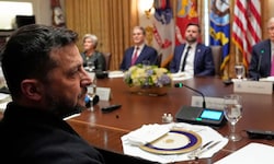 Der ukrainische Präsident Selenskyj kam mit seinen Anliegen bei Trump offenbar nicht durch.