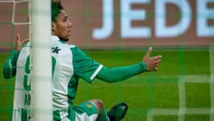 Rapids Janis Antiste versteht die Welt nicht mehr.