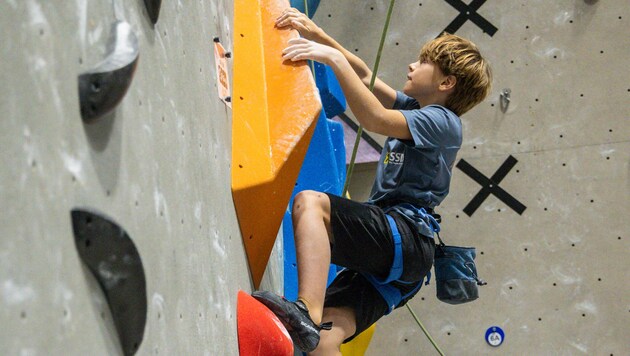 Nick Huber wurde starker Sechster.