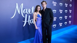 Harriet Herbig-Matten und Damian Hardung bei der Premiere der zweiten Staffel von „Maxton Hall“ ...