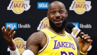 LeBron James geht angeschlagen in seine 23. NBA-Saison.