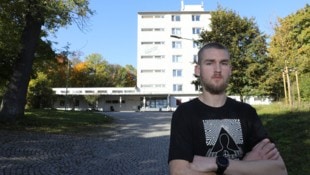 Kyryl (20) ist erst vor zwei Wochen nach Wien geflüchtet und im Ukraine-Ankunftszentrum in der ...