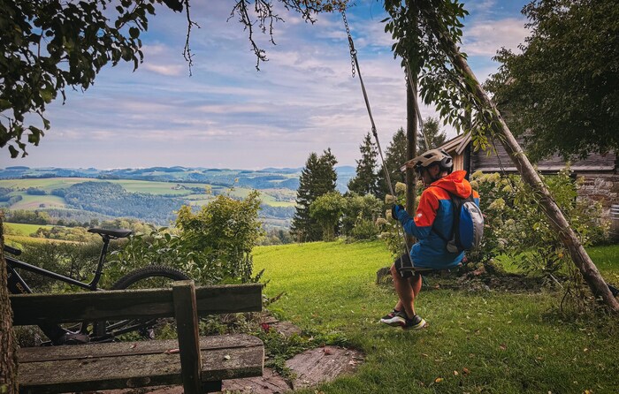 Kurze Pause im Kutscherdörfl