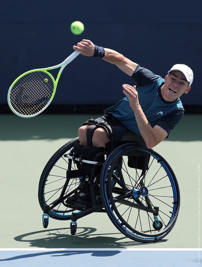 Maximilian Taucher in Aktion.