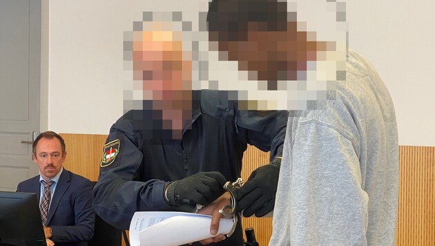 Der Angeklagte bekannte sich schuldig.