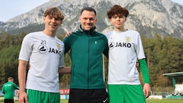 Fabian, Marcel und Noah Schreter.
