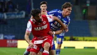 Max Fillafer (re.) setzt sich regelmäßig durch – auch gegen routiniertere Spieler.