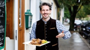 Wiens Gastro-Obmann Thomas Peschta freut sich auf die Ganslzeit.