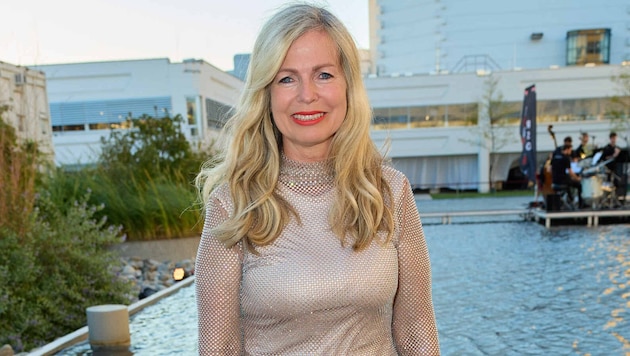 Claudia Reiterer moderiert am Donnerstag eine Gala mit Chopard-Schmuck im Wert von rund 120.000 ...