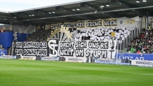 Auch in Glasgow werden die Fans von Sturm zahlreich auftreten und lautstark für Stimmung sorgen.