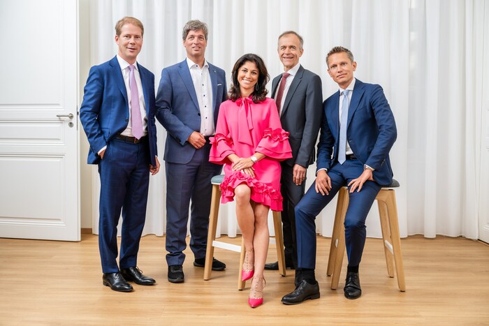 Das Präsidium der Notariatskammer: Roland Gintenreiter, Alexander Winkler, Marcella Handl, ...