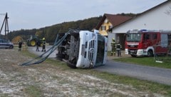 Dass bei dem Unfall niemand verletzt wurde, gleicht einem Wunder.
