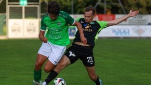 Sebastian Müller (li.) darf sich bei Hallein zumeist in der Salzburger Liga zeigen.