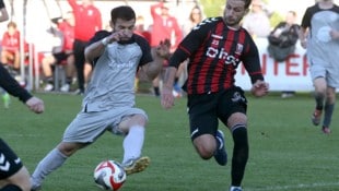 Luis Henrique Oliveira de Almeida (li.) leitete den Sieg von Oberlienz ein.